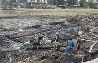 Phát hiện bãi cọc gỗ nghi từ thời Trần tại khu di tích Côn Sơn - Kiếp Bạc