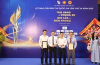 Báo Pháp luật TP Hồ Chí Minh đạt 2 giải C tại Giải Báo chí Quốc gia lần thứ 20 -2025