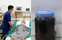 Hôn mê, tổn thương não sau khi uống rượu ngâm rễ cây rừng