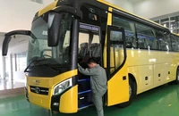Ngạc nhiên xe bus 'Made in Vietnam' xuất khẩu sang Thái Lan