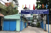 Chùm ảnh: Nhiều chốt bảo vệ dân phố bỏ không, chiếm vỉa hè