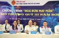 Mua hàng lấy hóa đơn điện tử trúng thưởng hàng chục triệu đồng