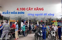 Có hơn 4.000 cây xăng xuất hóa đơn điện tử từng lần bán hàng