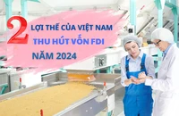 Hai lợi thế giúp Việt Nam thu hút vốn FDI mạnh từ đầu năm 2024