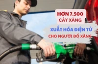 Hơn 7.500 cây xăng xuất hóa đơn điện tử cho người đổ xăng