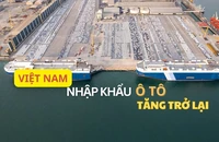 Việt Nam nhập khẩu ô tô bắt đầu tăng trở lại