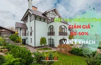 Giá bán biệt thự nghỉ dưỡng giảm 40-50% vẫn không có người mua