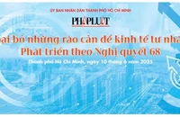 Báo Pháp Luật TP.HCM tổ chức tọa đàm Loại bỏ những rào cản để kinh tế tư nhân phát triển theo Nghị quyết 68