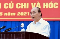 Chủ tịch nước tiếp xúc trực tuyến với hơn 2.000 cử tri Củ Chi