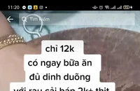Thử thách 5 ngàn, 10 ngàn hoặc 30 ngàn/bữa cơm: Hà khắc hay tiết kiệm?