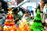 Cây thông handmade lên ngôi trong mùa giáng sinh 2023