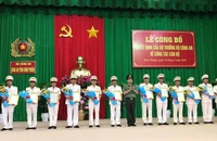 Điều động, bổ nhiệm nhiều vị trí mới ở Công an Bình Thuận