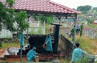 Phát hiện thi thể nam giới bị cháy đen ở nghĩa trang Phan Thiết