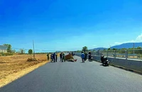 Cao tốc Vĩnh Hảo-Phan Thiết chưa xong đã có tai nạn chết người
