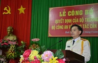 Phó Chánh Văn Phòng Cơ quan CSĐT Bộ Công an được phong hàm cấp tướng