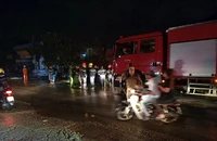 Cháy tiệm sửa xe ở Phan Thiết, ít nhất 2 người chết, 2 người đang cấp cứu