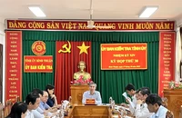Bình Thuận thông báo Kỳ họp mới nhất của Ủy ban Kiểm tra Tỉnh ủy