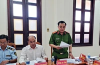 Công an tỉnh thông tin về 'Công trường sa tặc' ở Bình Thuận