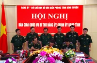 Bàn giao chức vụ Bí thư Đảng ủy, Chính ủy BĐBP tỉnh Bình Thuận