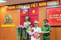 Trưởng Công an huyện giữ chức Chánh Văn phòng PC01 Công an Bình Thuận