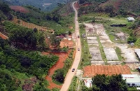 Dự án nâng cấp Quốc lộ 28B nối Bình Thuận-Lâm Đồng triển khai chậm