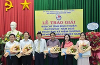 Báo Pháp Luật TPHCM đoạt giải A Giải Báo chí Bình Thuận lần thứ XII