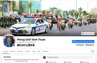 Xuất hiện tài khoản Facebook giả mạo Phòng CSGT Công an Bình Thuận