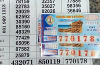 Nhiều người dân Bình Thuận trúng xổ số kiến thiết gần 30 tỉ đồng