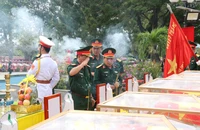 Bình Thuận: Xúc động Lễ an táng, vĩnh biệt 6 liệt sĩ hy sinh khi diễn tập