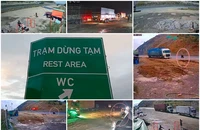 Vẫn còn bất ổn tại trạm dừng chân tạm cao tốc Vĩnh Hảo-Phan Thiết