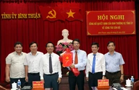 Bình Thuận công bố các quyết định về công tác cán bộ