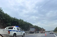 Liên tiếp xảy ra 2 vụ tai nạn trên cao tốc Phan Thiết-Dầu Giây