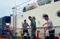 2 người ôm can nhựa được cứu sống cách vị trí tàu chìm gần 40 km