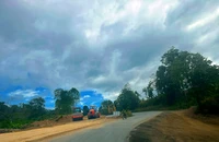 Nguy cơ không hoàn thành tiến độ nâng cấp Quốc lộ 28B vì chậm bàn giao mặt bằng 