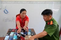 Lần theo định vị điện thoại, bắt giữ 1 phụ nữ trộm cắp chuyên nghiệp
