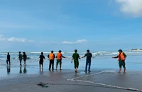 Tìm thấy thi thể du khách ở TP.HCM bị sóng cuốn mất tích tại vùng biển Kê Gà