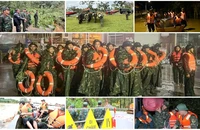 Quân khu 7: Lữ đoàn 25 hành quân xuyên đêm đến Lâm Đồng giúp dân trong lũ