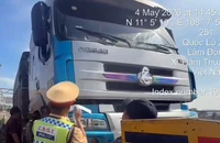 Chở quá tải chạy vào cao tốc, tài xế và chủ xe bị phạt hơn 100 triệu đồng