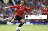 Ronaldo bị fan chế giễu sau trận đấu đáng quên