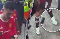 Ronaldo bị cảnh sát cảnh cáo 