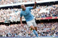 Haaland lập cú đúp, Man City thắng dễ Brighton