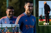 5 điều đáng nói trong buổi tập của MU: Ronaldo trở lại và cuộc chiến giữa sân