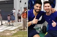 Suarez đến nhà Messi ăn mừng chức vô địch World Cup