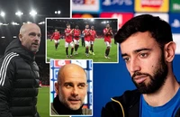 Ten Hag bật cười trước màn đấu trí ‘lố bịch’ của Pep Guardiola