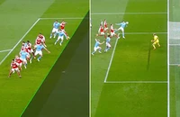 Fan phẫn nộ vì bàn thắng của sao Man City vào lưới Arsenal