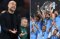 Pep Guardiola trả lời đầy cảm xúc sau khi Man City giành cú ăn ba lịch sử