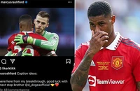 Rashford gây xôn xao vì thông điệp ‘bị lỗi’ gửi De Gea