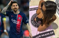 Nữ trọng tài quyến rũ nhất thế giới thể hiện tình yêu với Messi