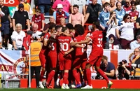 Liverpool thắng dễ Aston Villa