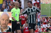 VAR mắc 3 sai lầm ngớ ngẩn khiến MU thua đau Arsenal